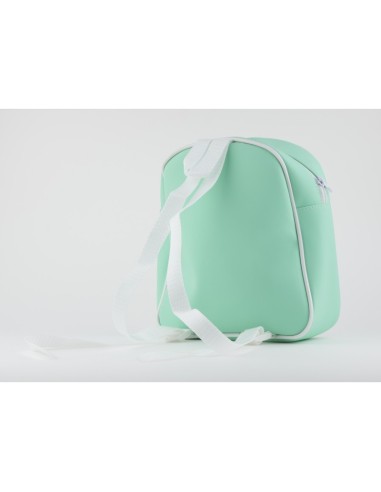 Mi pipo mochila de polipiel panda personalizada menta