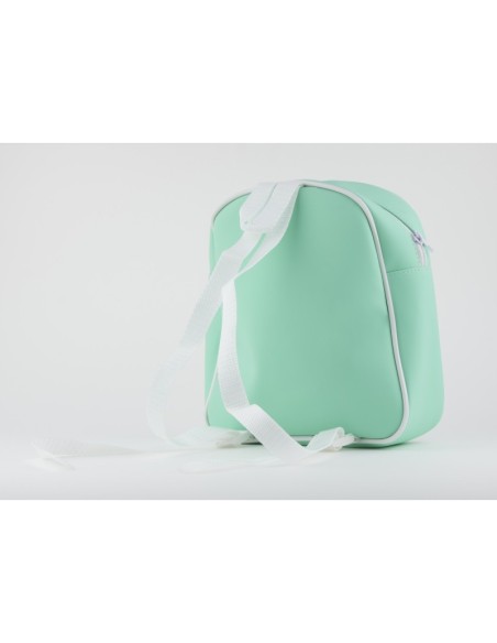 Mi pipo mochila de polipiel panda personalizada menta