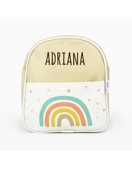 Mi pipo mochila de polipiel arco iris soft