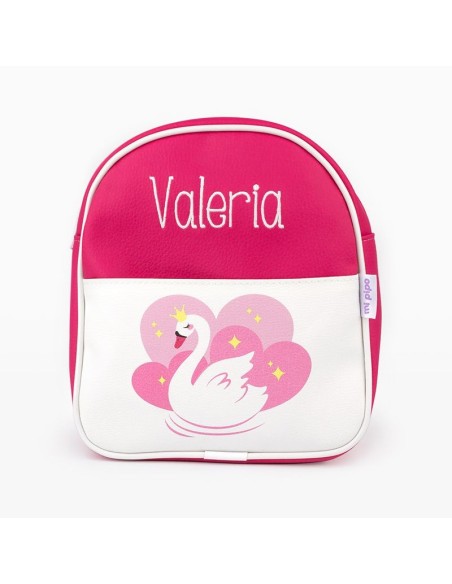 Mi pipo mochila de polipiel cisne