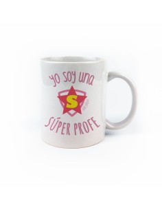 Taza de plástico eres un super profe