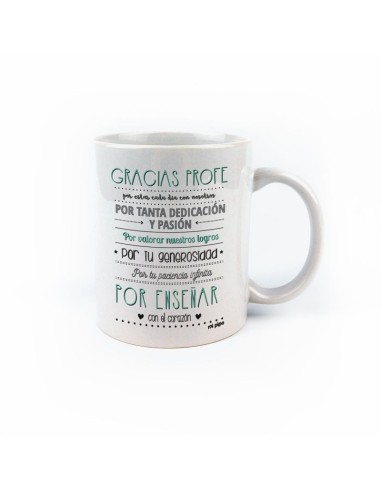 Taza para profes personalizada