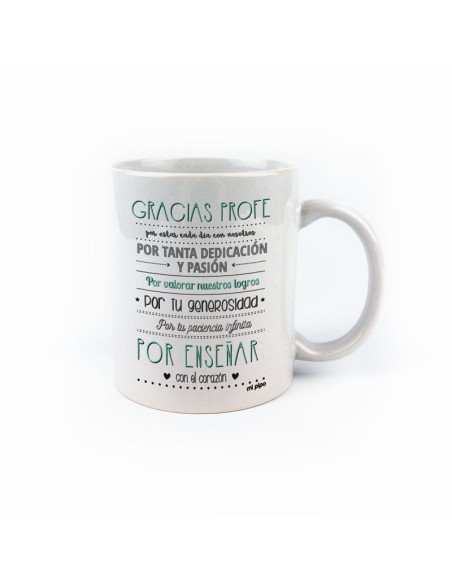 Taza para profes personalizada