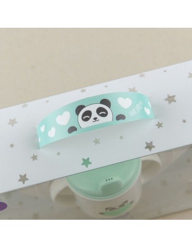 Vajilla Panda menta Personalizada