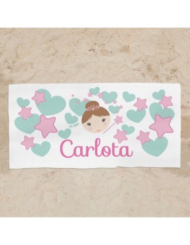 Toalla de baño Premium Arcoíris Soft Personalizada
