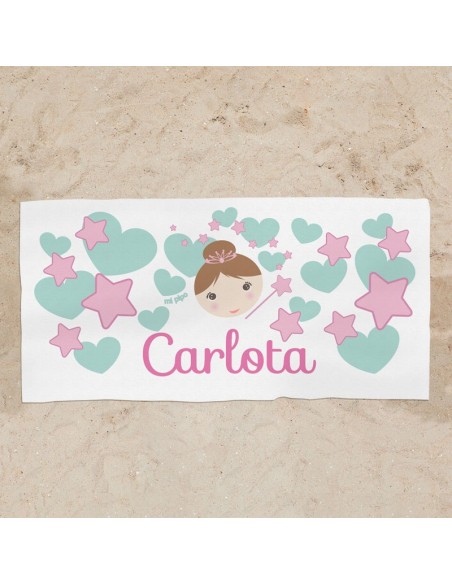 Toalla de baño Premium Arcoíris Soft Personalizada