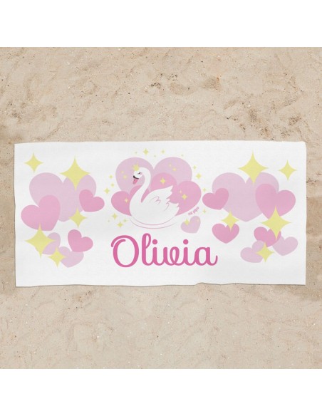 Toalla de baño Premium Hada Personalizada