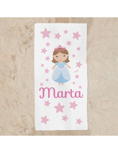 Toalla de baño Premium Príncipe Personalizada