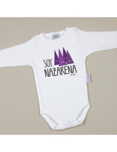 Babidu Body Divertido Soy Nazarena Capirote