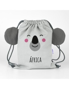 Petate Zoo Koala Gris personalizado
