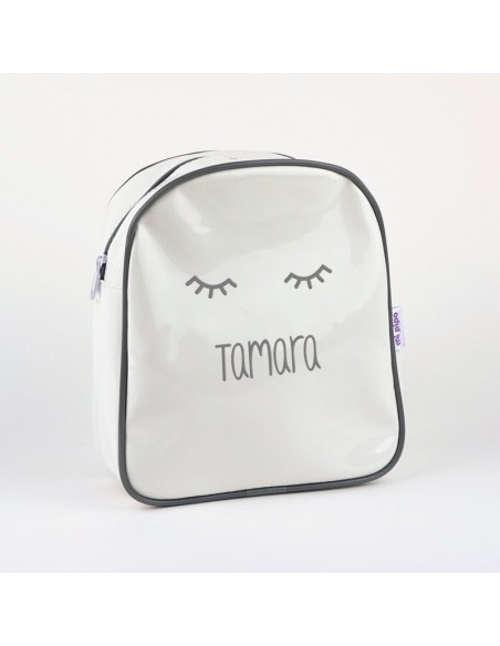 Mochila Gloss Blanca personalizada