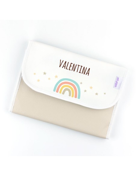 Portadocumentos Arcoíris Soft Personalizado
