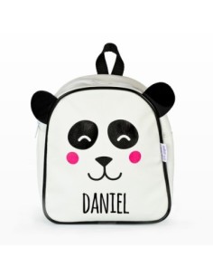 Mochila Zoo Panda Blanco personalizada