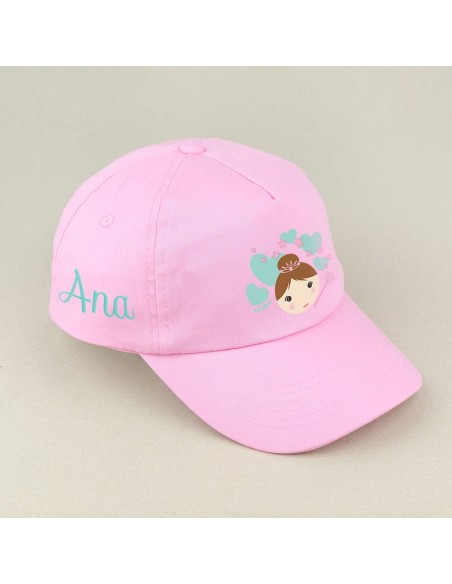 Gorra Junior Cisne Rosa personalizada