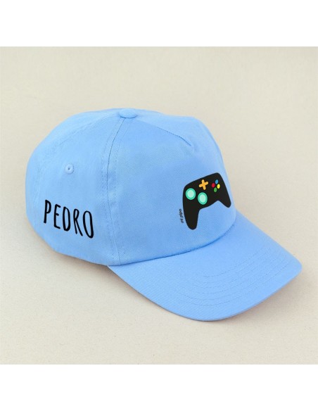 Gorra Junior Estrella Menta Blanca personalizada