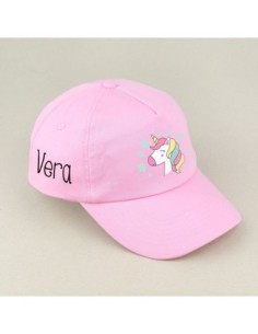 Gorra Junior Estrella Azul Blanca personalizada
