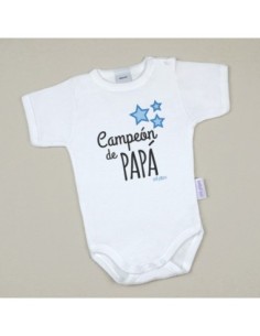Cadenita de madera I love papá rosa
