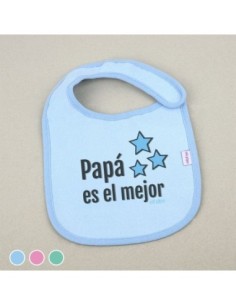 Babero Divertido Mi Papá mola bigote
