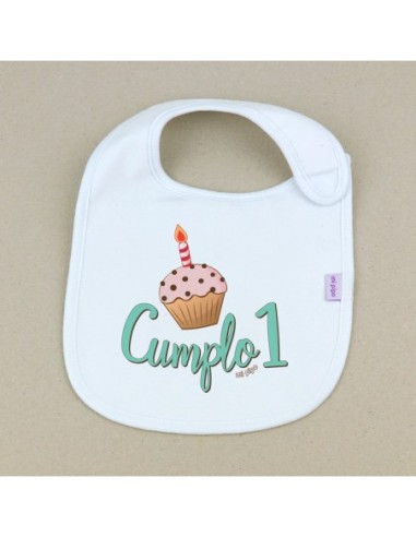 Cumplo 1, el Diario del primer año de Mi Pipo con regalo de babero
