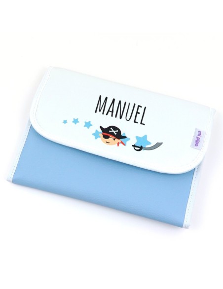 Portadocumentos Estrellas Rosa Personalizado