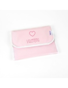 Portadocumentos Gloss Rosa Personalizado