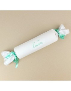 Cojín Antivuelco Caramelo Estrellas Gris Personalizado, dibujo opcional