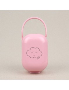 Cajita Portachupetes Personalizada Nombre + Pestañas