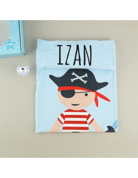 Cajita Baby Arrullo Pirata Personalizada Mi pipo