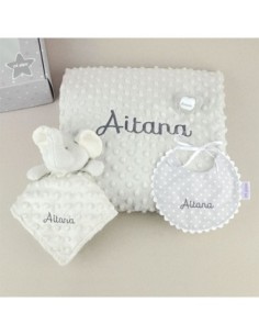 Cajita Premium Azul Personalizada