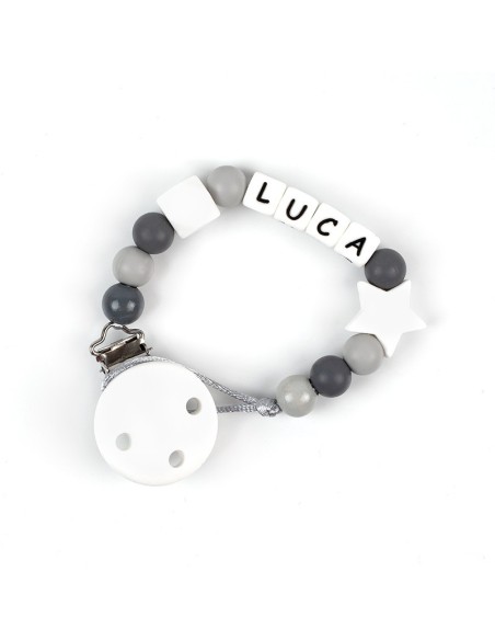 Cadenita de silicona Personalizada Baby Menta