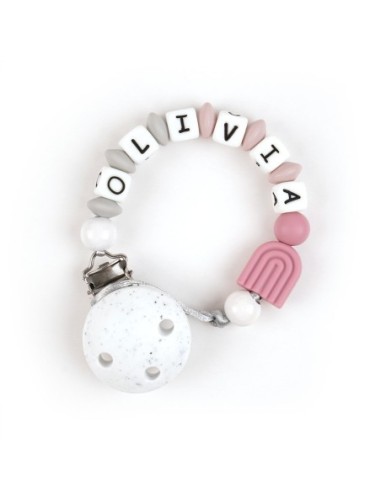 Cadenita de silicona Gritty Blush Personalizada