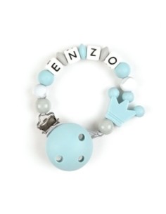 Cadenita de silicona Corona Azul Soft Personalizada