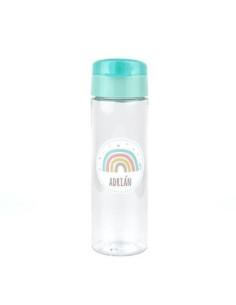 Pack Botella 600ml + Cajita Porta Alimentos Unicornio Rosa personalizadas