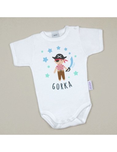 Babidu Body Personalizado Pirata Estrellas