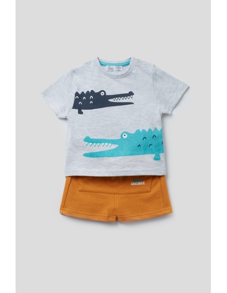 Conjunto de niño cocodrilos