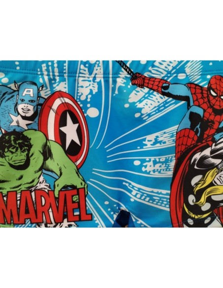 Marvel bañador tipo boxer para los pequeños de casa.