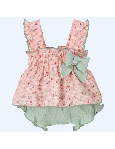 Calamaro conjunto bebe niña oregano.
