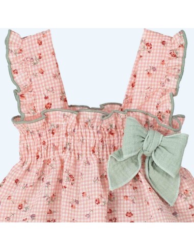 Calamaro conjunto bebe niña oregano.