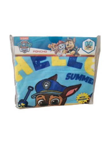 Poncho de patrulla canina.