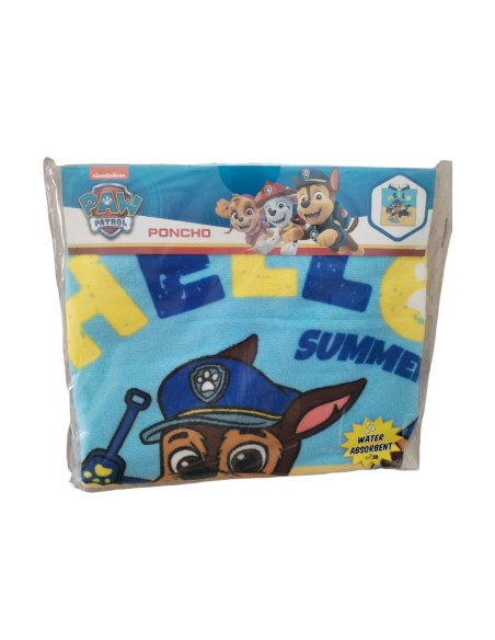 Poncho de patrulla canina.
