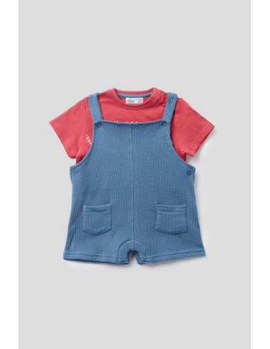 Peto de bebe niño con camiseta coches