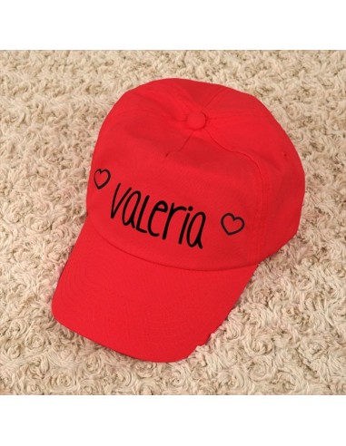 Gorra Junior Personalizada Roja