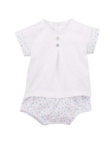 Conjunto de camiseta y pololo de Calamaro para bebe niño modelo  necka