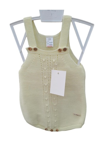 Peto de hilo amarillo