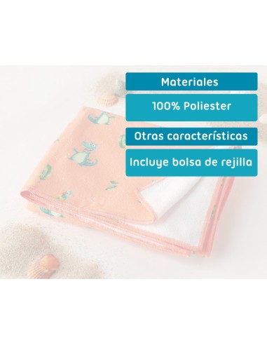 Toalla de playa o piscina infantil marca kiokids