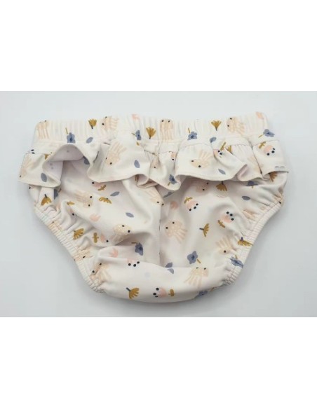 Culetín de baño  de niña con proteccion +50