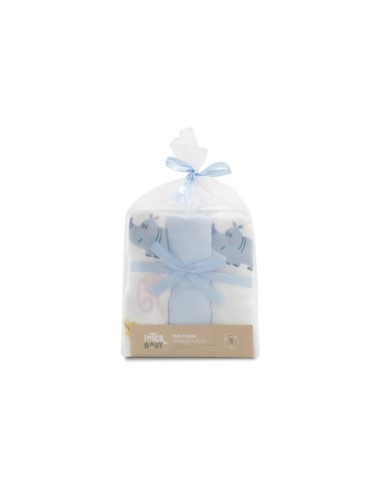 Interbaby pack de gasas de bambú modelo jungla.