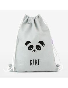 Petate Medium Lona Panda personalizado, color a elegir 2