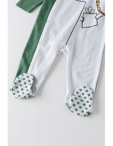 Amomí pijama de bebe dinosaurio.