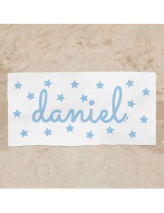 Toalla de baño Premium Personalizada Candy Menta, elige dibujo 2